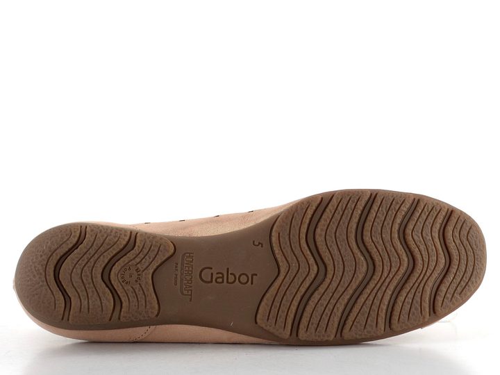 Gabor baleríny perforované růžové 64.169.60