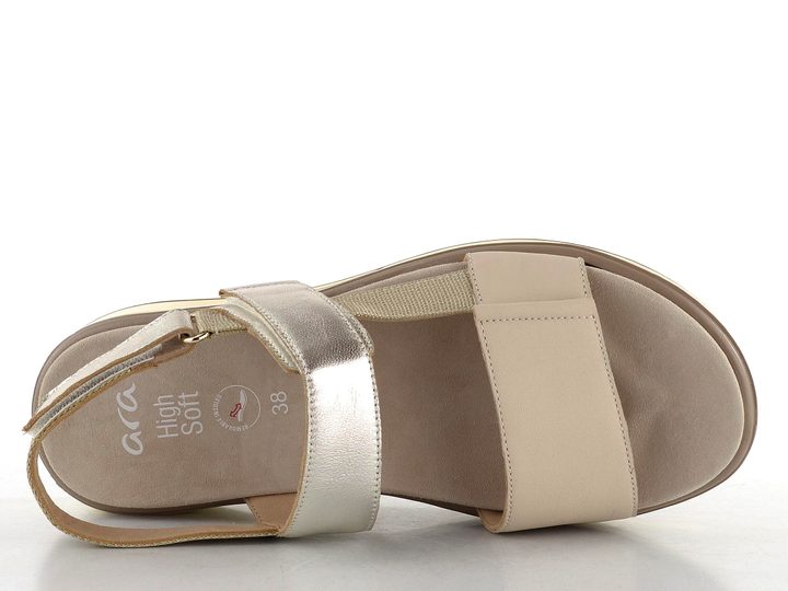Ara dámské sandály Lucca Marmor/Sand/Platin 12-20204-05