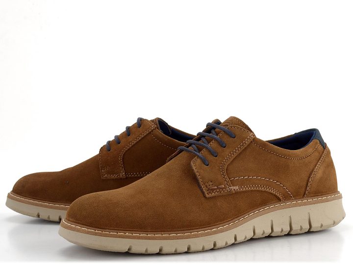 Ara pánské šněrovací polobotky Leandro Cognac 11-35602-24