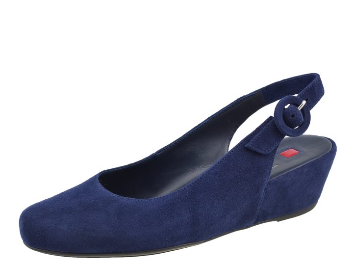 Högl sandály s plnou špičkou tmavě modré