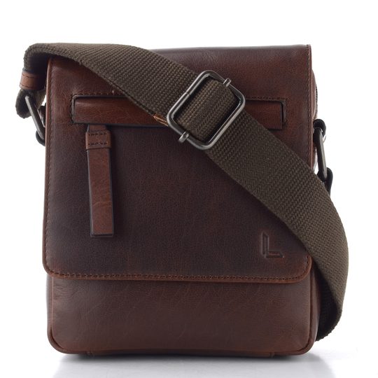 Lagen pánské crossbody brown LGB C003 BR