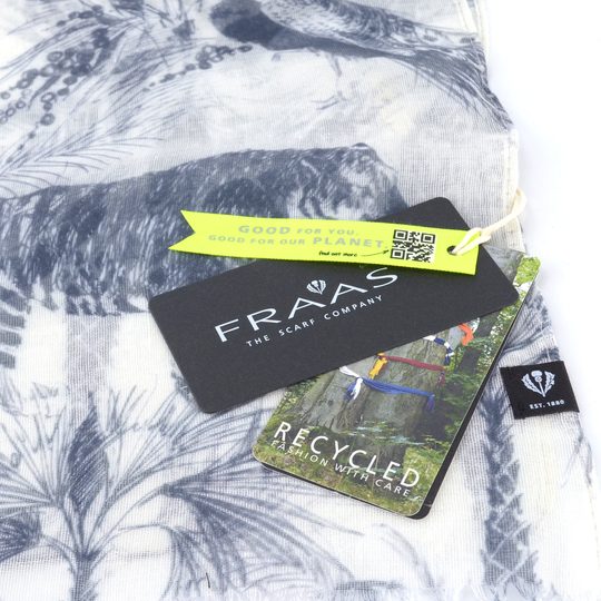 Fraas lehký udržitelný šál s motivy divokých zvířat 640074-987