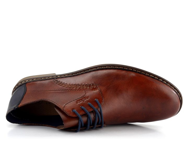 Rieker hnědé pánské šněrovací polobotky 13418-24