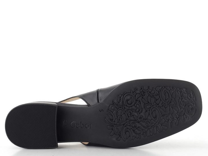 Gabor lodičky s volnou patou schwarz 82.240.57