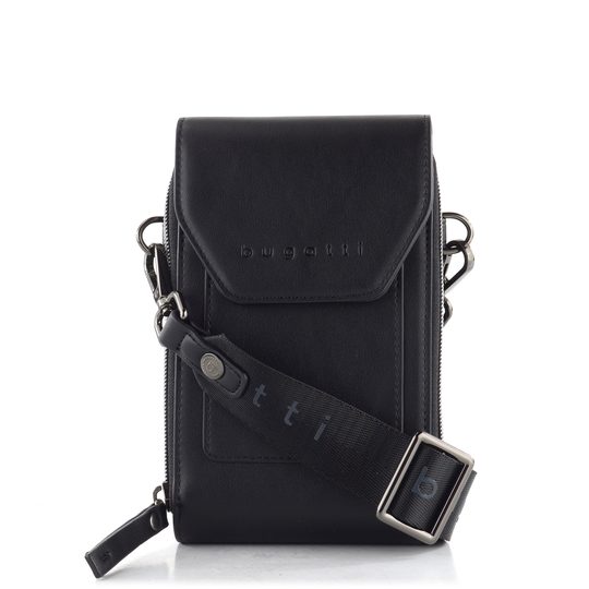 Bugatti malá crossbody kabelka/pouzdro na telefon černá 49665301