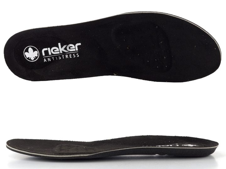 Rieker řasený kotník s membránou černý Z0066-00