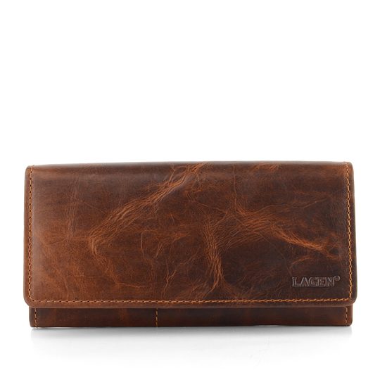 Lagen dámská peněženka stínovaná hnědá V-102/M