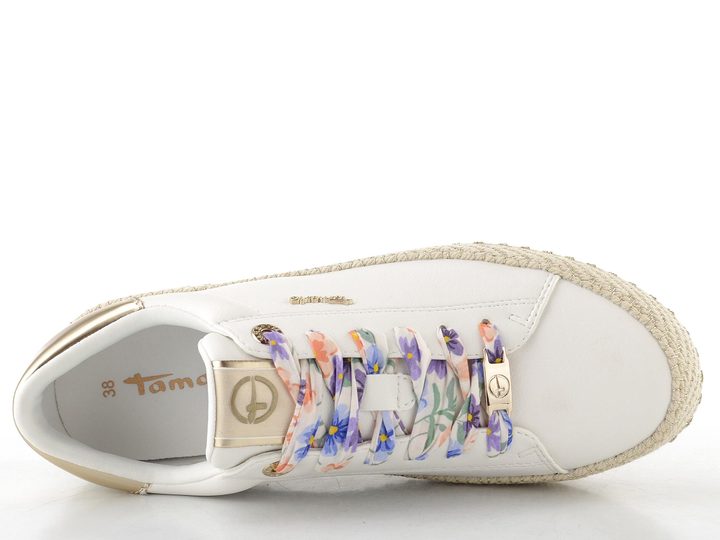 Tamaris tenisky na platformě white 1-23713-42