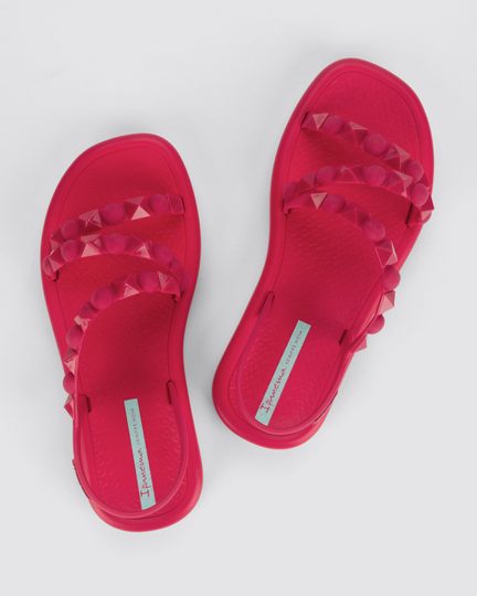 Ipanema ružové sandále Meu Sol Flatform AD 27148-AV839