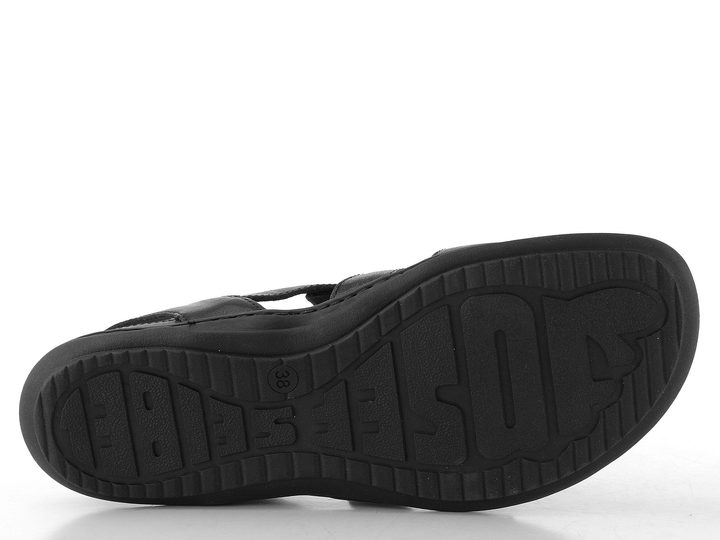 Josef Seibel páskové sandály Caitlyn black 75801002