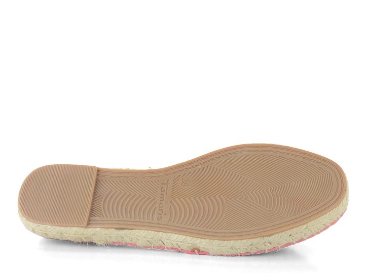 Tamaris Espadrilky s pajetkami růžové 1-24650-20