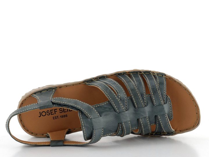 Josef Seibel páskové sandály azur 74102160
