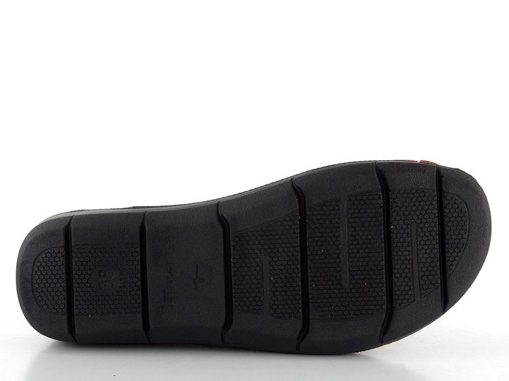 Tamaris fuzbetové pantofle Red 1-27510-41