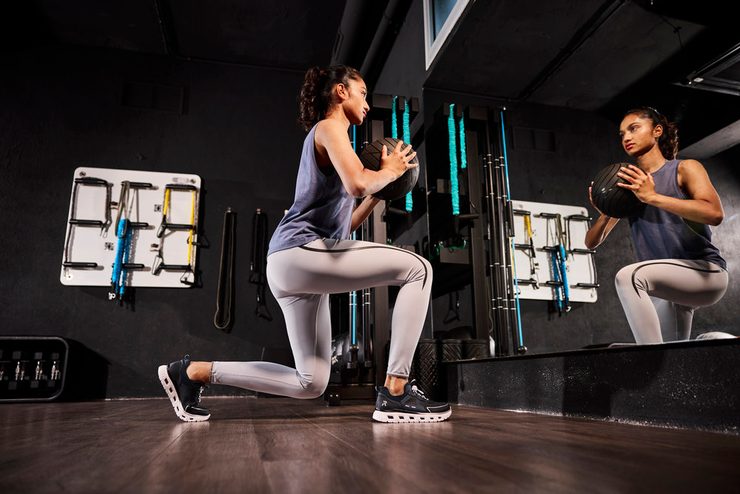 Rieker nazúvacie tenisky na platforme modré M6062-14