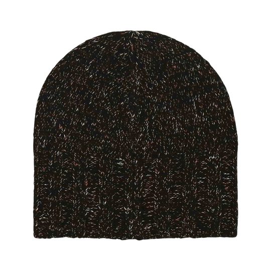 Fraas pletená třpytivá čepice kaviár 667106-998