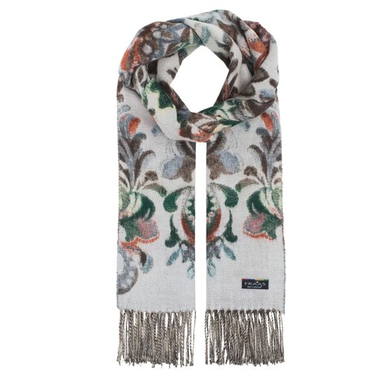Fraas kašminkový s květinovým vzorem zen blue 620015-501