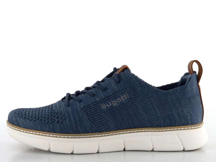 Bugatti pánské úpletové tenisky modré 321-ASR01-6900