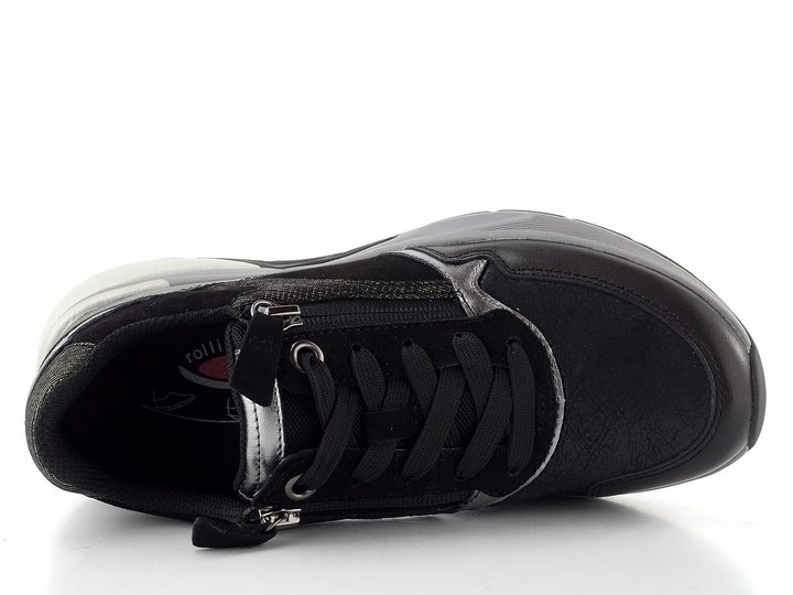 Gabor tenisky so zipsom schwarz kombi 76.847.67