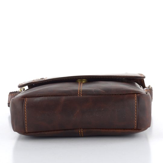 Pánské crossbody hnědé 7076