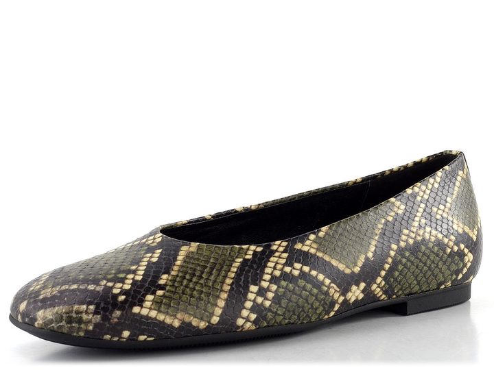 Gabor baleríny s hadím vzorom grün/schwarz 74.140.41