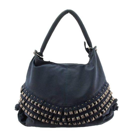 Bulaggi kabelka modrá s cvočky