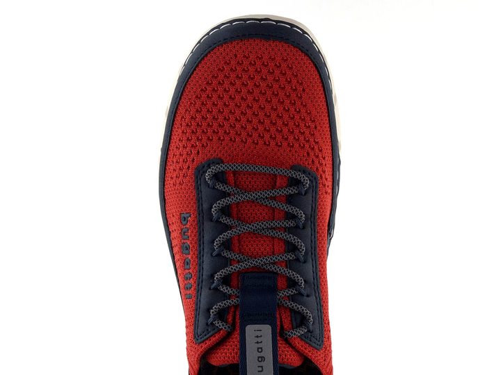 Bugatti pánské úpletové tenisky červené 321-ASM01-6950