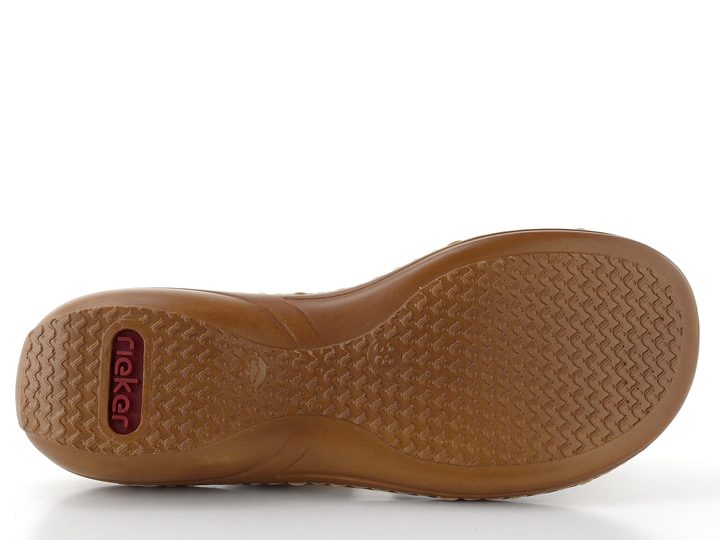 Rieker šľapky s upínacími pásikmi modré 60885-12