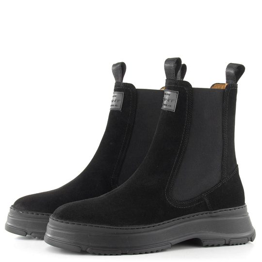 Gant chelsea členková obuv na platforme Janebi Black 25553413