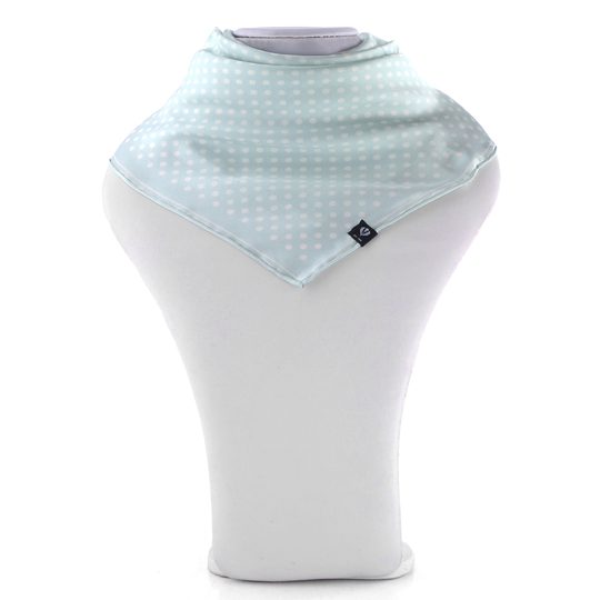 Fraas hedvábný šátek světle modrý s puntíky 612168-672