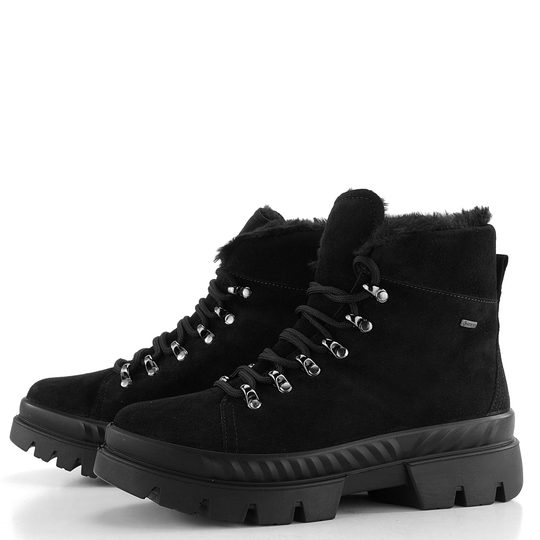 Ara šněrovací kotník s membránou Mood Schwarz 12-14108-10