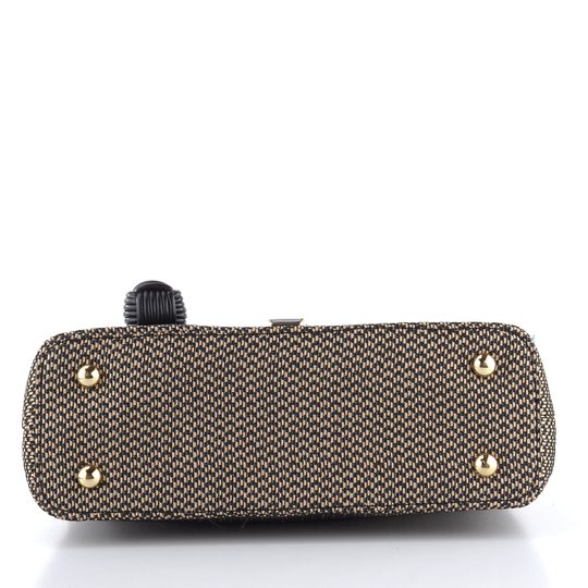 Rieker klopnová kabelka do ruky Schwarz-Natur H1606-92