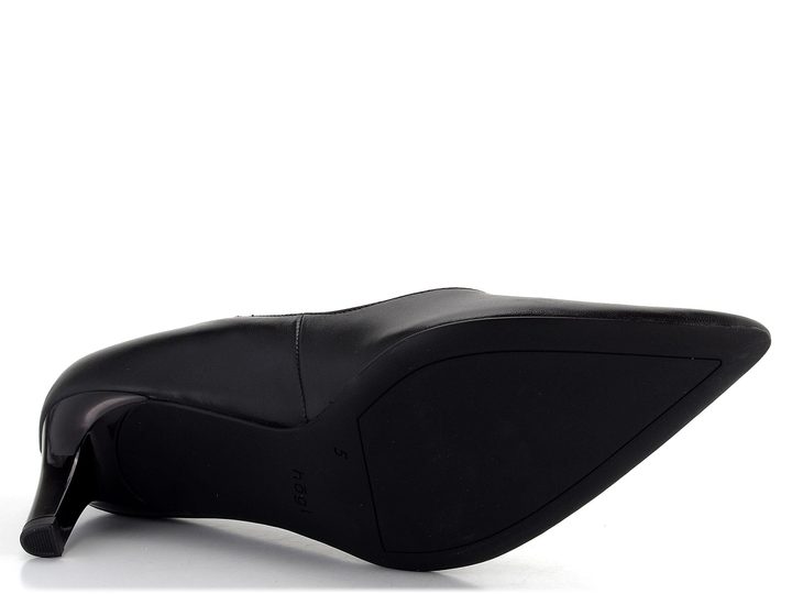 Högl hladké lodičky klasické čierne 0-176700