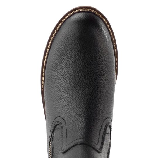 Remonte černý kotník se zipem a membránou D0B83-03