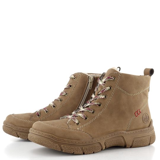 Rieker šněrovací kotník hnědý 72320-24