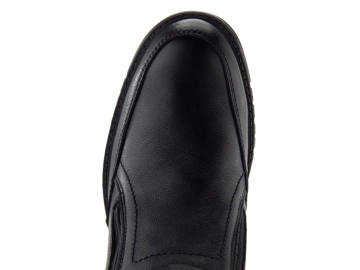 Ara pánský zipový kotník Leandro Black 11-35616-01