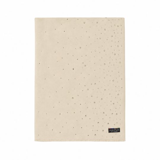 Fraas elegantní kašminkový šál s kamínky champaign powder 623546-026