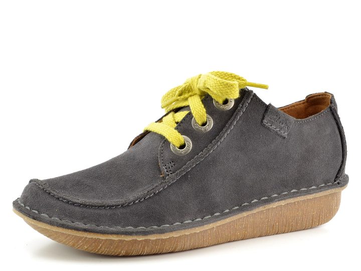 Clarks poltopánky šedé Funny Dream Grey