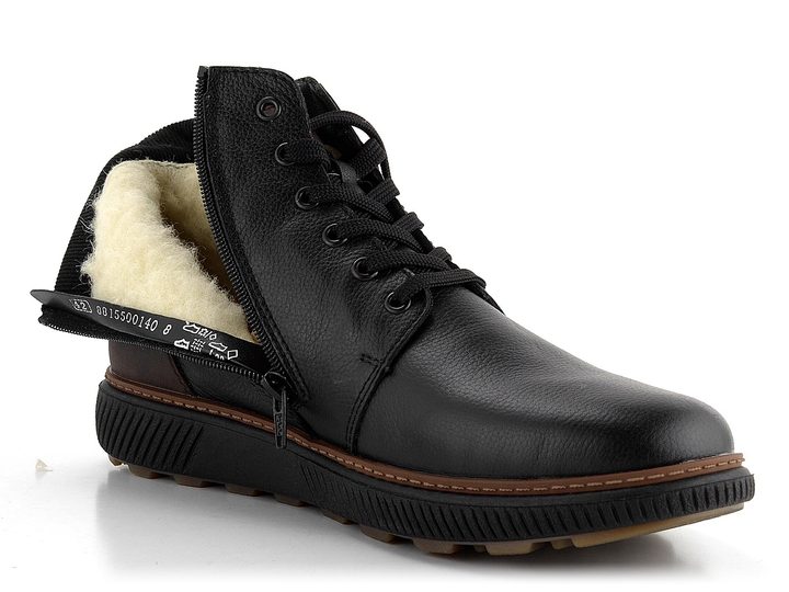 Rieker pánska členková obuv s membránou čierna B3343-00