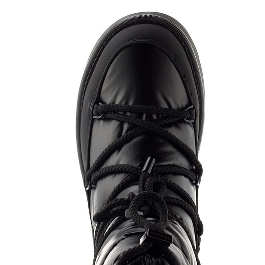 Tamaris zateplený kotník na platformě black uni 1-26836-41