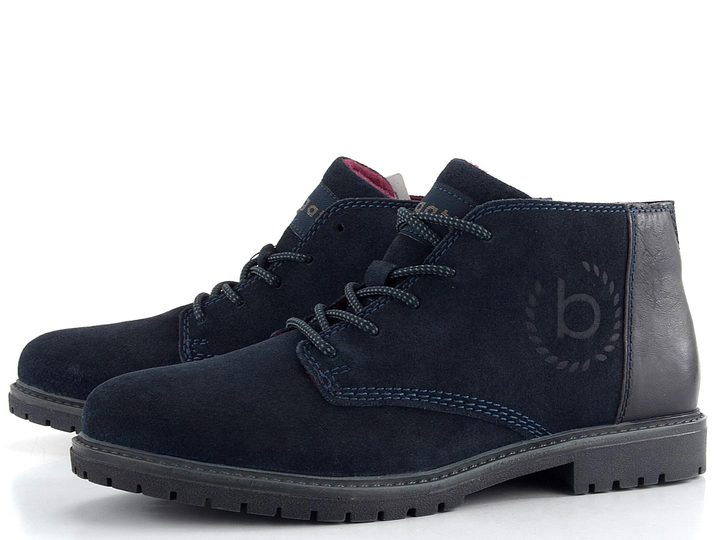 Bugatti pánska členková obuv tmavo modrá 321-AOJ30-1432