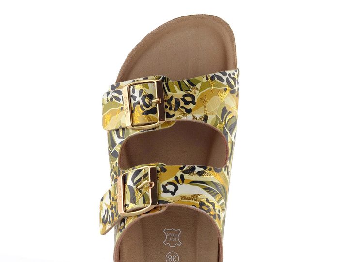 Ara dámské pantofle Maui Green-Multi 15-17018-03