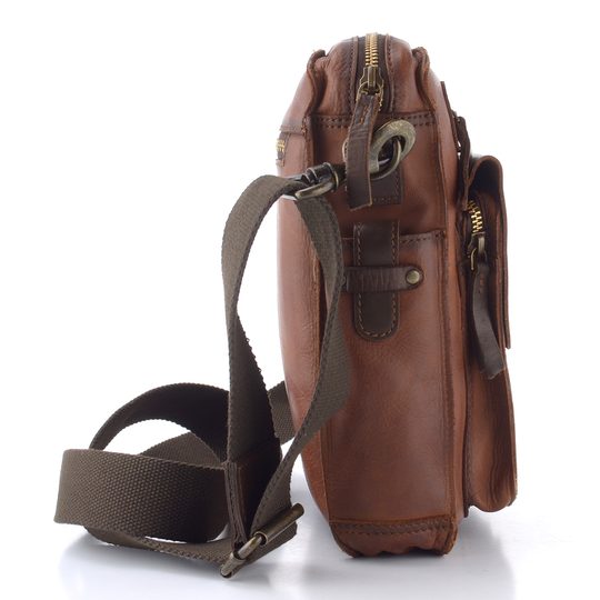 Pikolinos pánska crossbody kabela Caimari cognac MHA-160