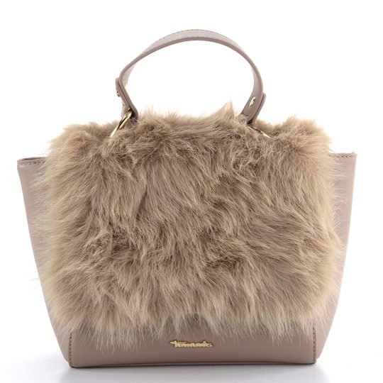 Tamaris klopnová kabelka s vlasem Catharina Taupe 33310