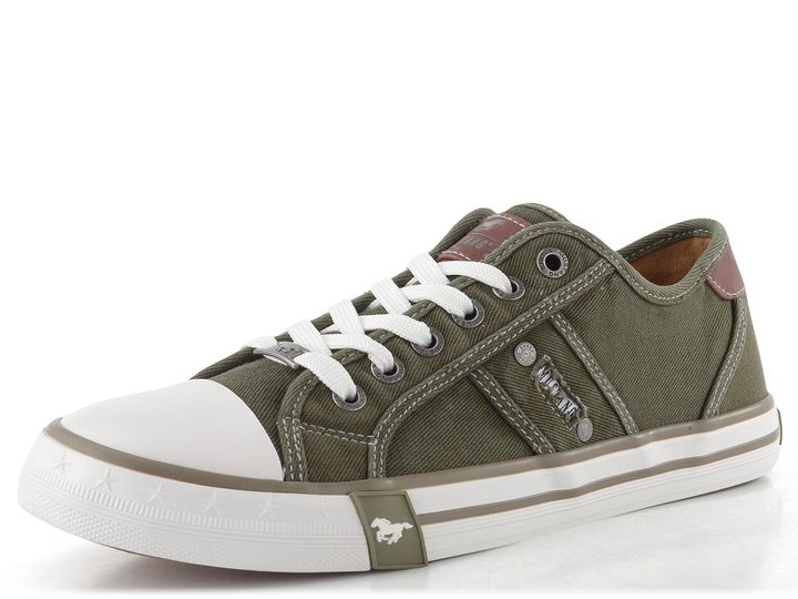 Mustang pánské plátěné tenisky khaki 26M0151005