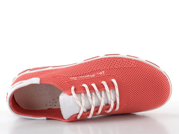 TBS korálové textilní tenisky Jazaria Q7D76