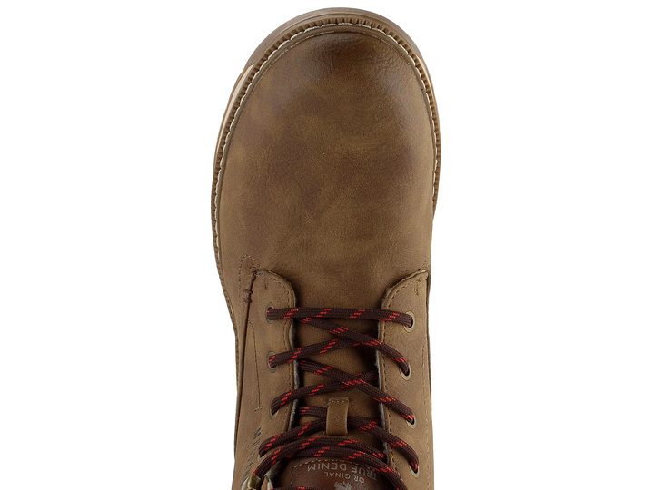 Mustang vyteplený pánský šněrovací kotník Braun 4141-610-003