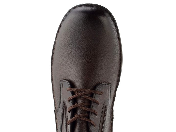 Rieker pánske poltopánky tmavo hnedé 05211-25