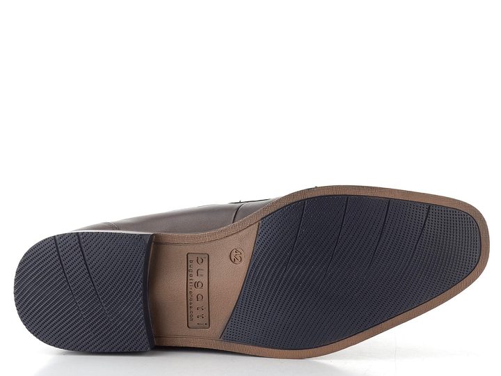 Bugatti hladké polobotky tmavě hnědé 313-A3S04-3000