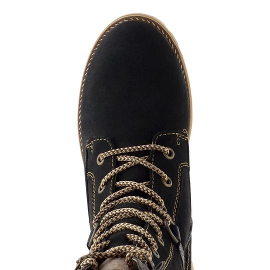 Remonte šněrovací kotník s membránou černý D8474-03