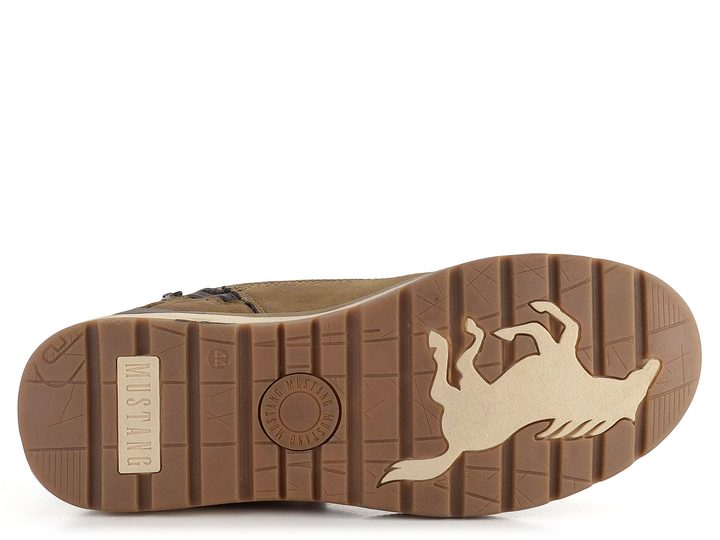 Mustang vyteplený pánský šněrovací kotník Braun 4141-610-003